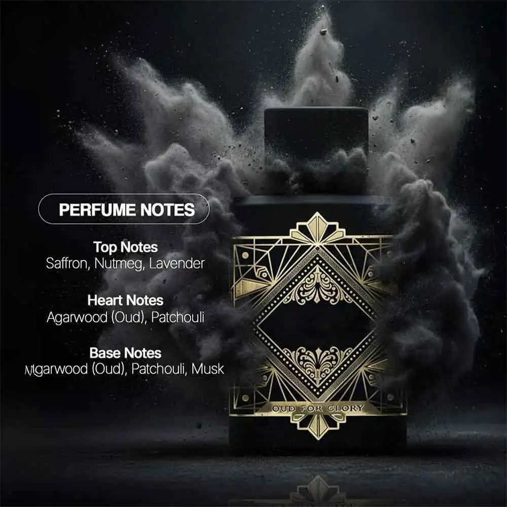 

Bade'E Al Oud Perfumes, Oud for Glory Neutral Perfume Spray, 3.4oz