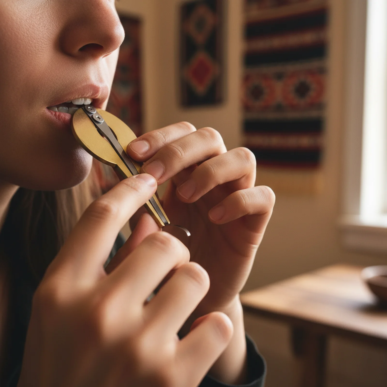 

Набор из 4 мини-портативных гарп-инструментов (жав-харпов) – уникальный комплект для выступлений, исследований, подарков для взрослых и начинающих