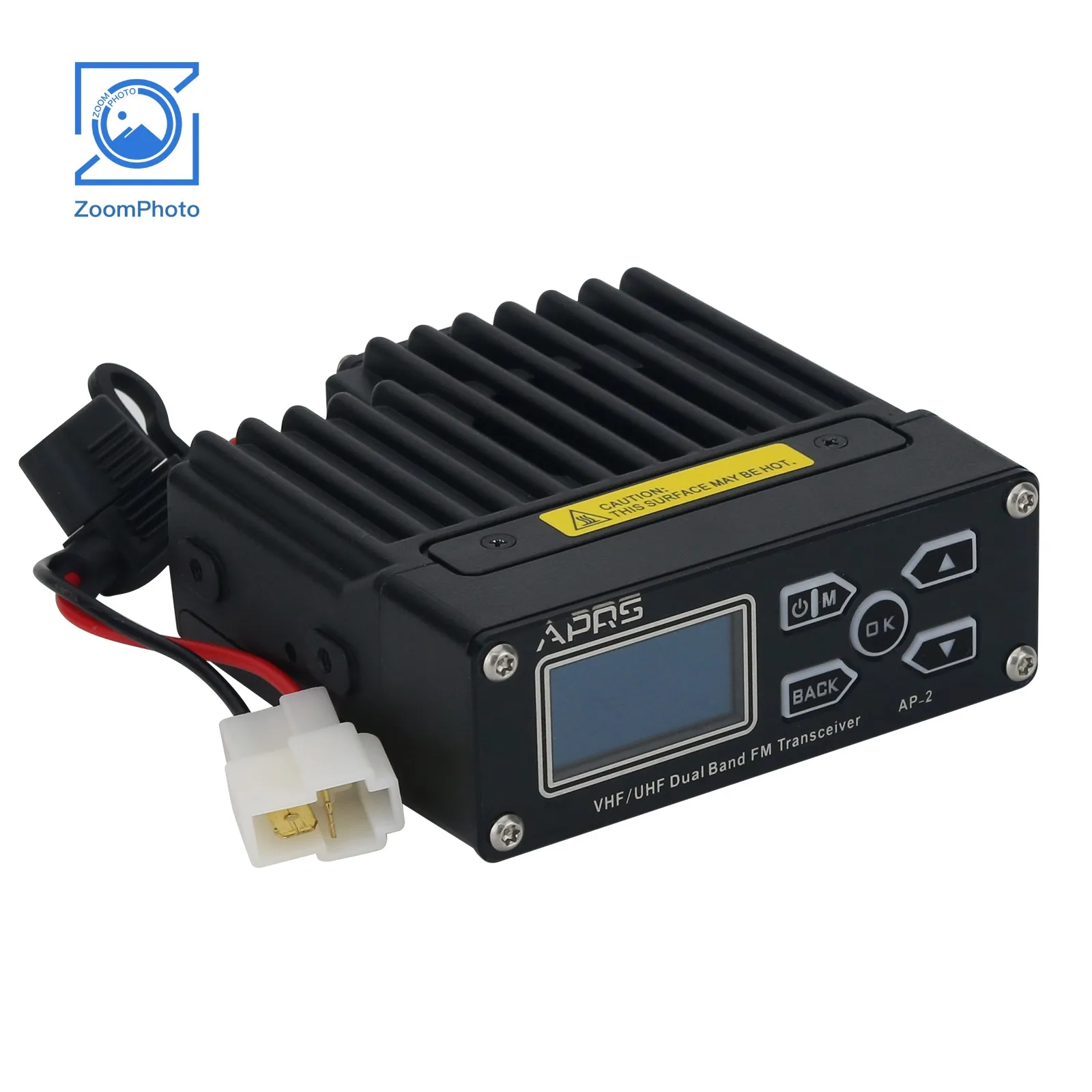 APRS AP-2 Mini Radio Transceiver VHF/UHF 136-174MHz/400-480MHz Dual Band FM Transceiver Vehicle-mounted