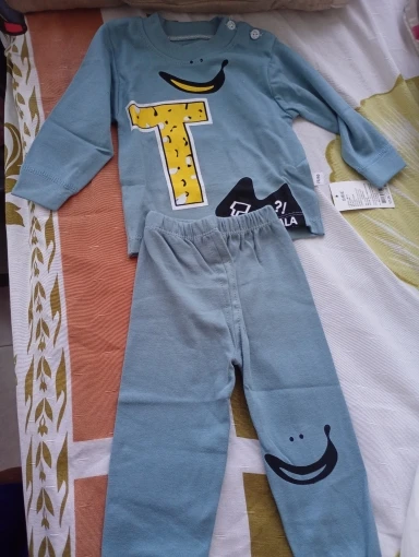 2024 New Spring Autumn Cotton Children's sets Baby Boy girls Clothes Clothing Suit 0-3 year photo review