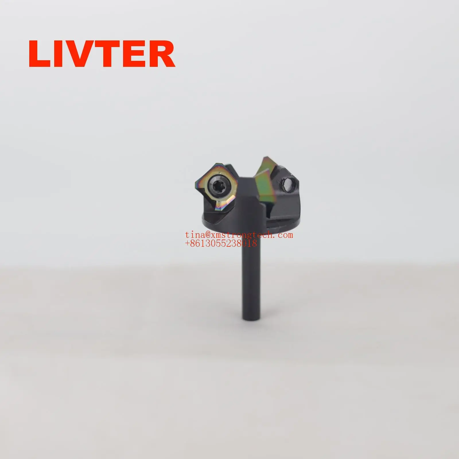 LIVTER Stainless Steel 1/4 Inch Shank Diameter Surfacing Milling cutter