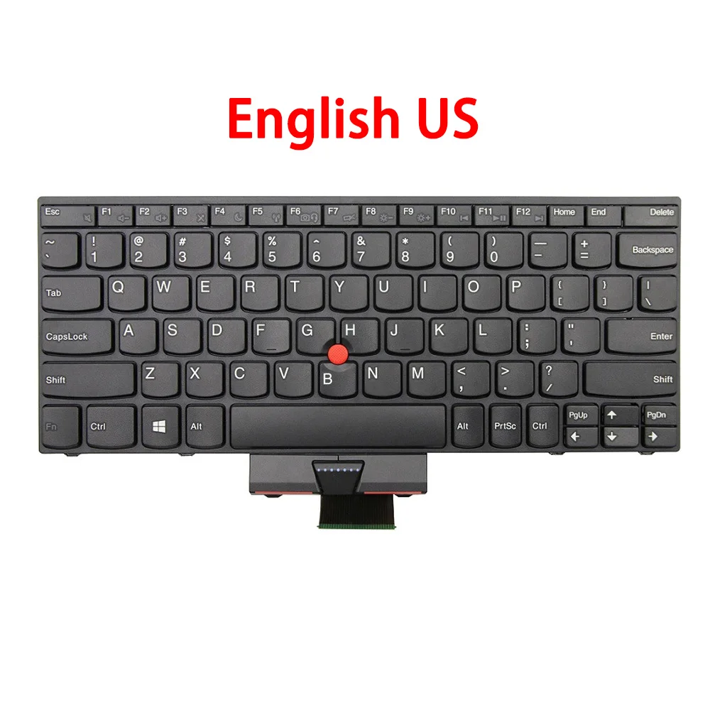 Laptop Keyboard For Lenovo For Thinkpad For Chromebook X131E English US Arabia AR Thailand TI 63Y0052 04Y0977 04Y0360 Black New