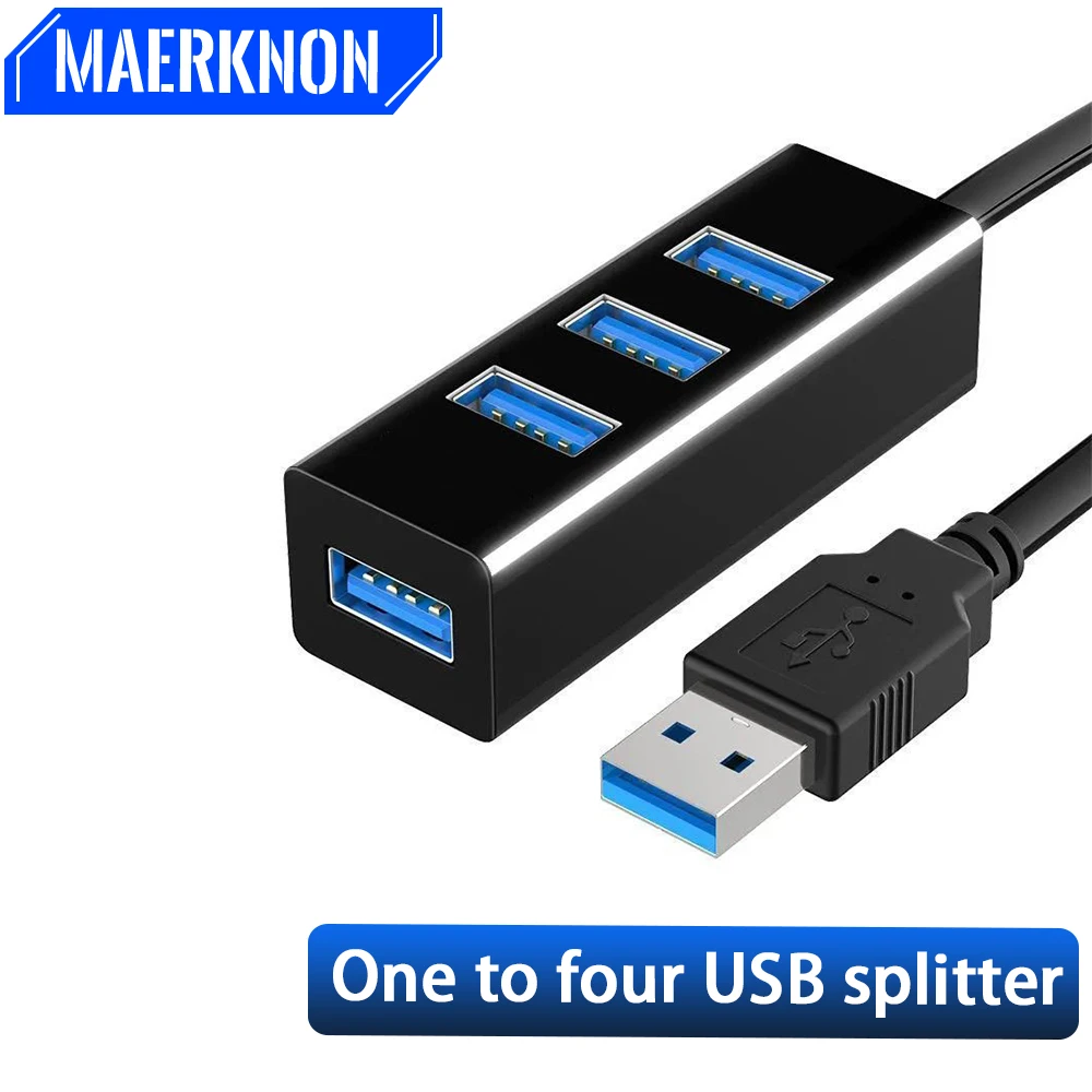 Multimedia Computer Distributor One for Four Expansion USB Distributor High Speed USB One to four USB splitter Multi Expander Ad