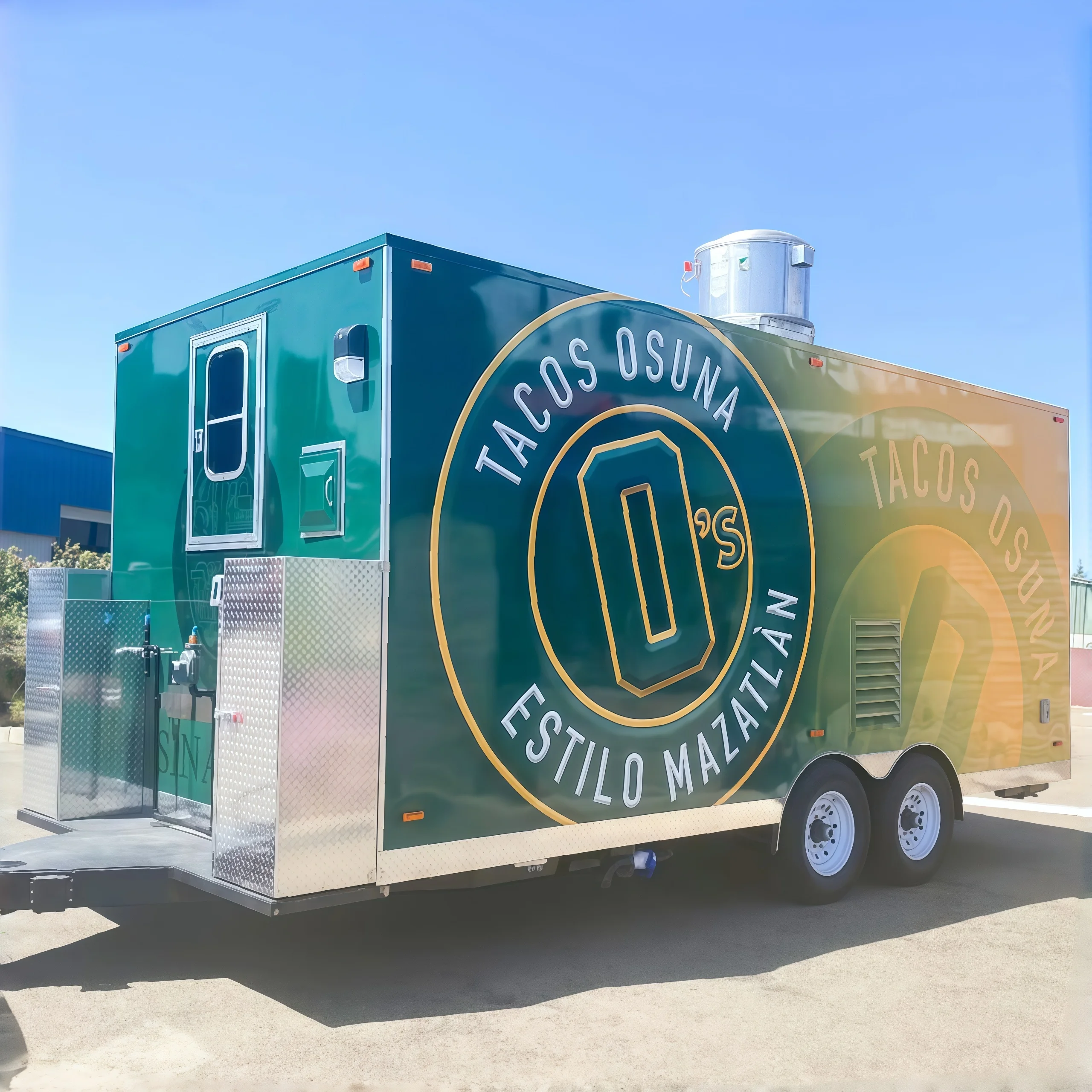 

Фудтрак-прицеп для кемпинга, мобильная кухня, фургон для фастфуда, бар-прицеп для соков, кейтеринг-прицеп с полным оборудованием, сертифицированный CE DOT