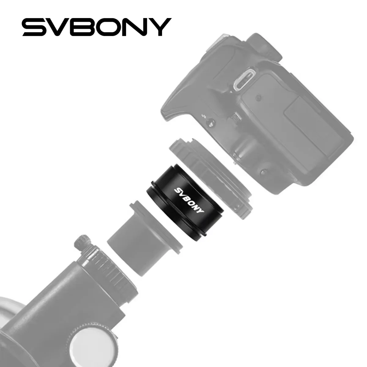 SVBONY SV109 Telescope M48 Variable Extension Tube Length 24-35mm on Both Sides For Astrophotography