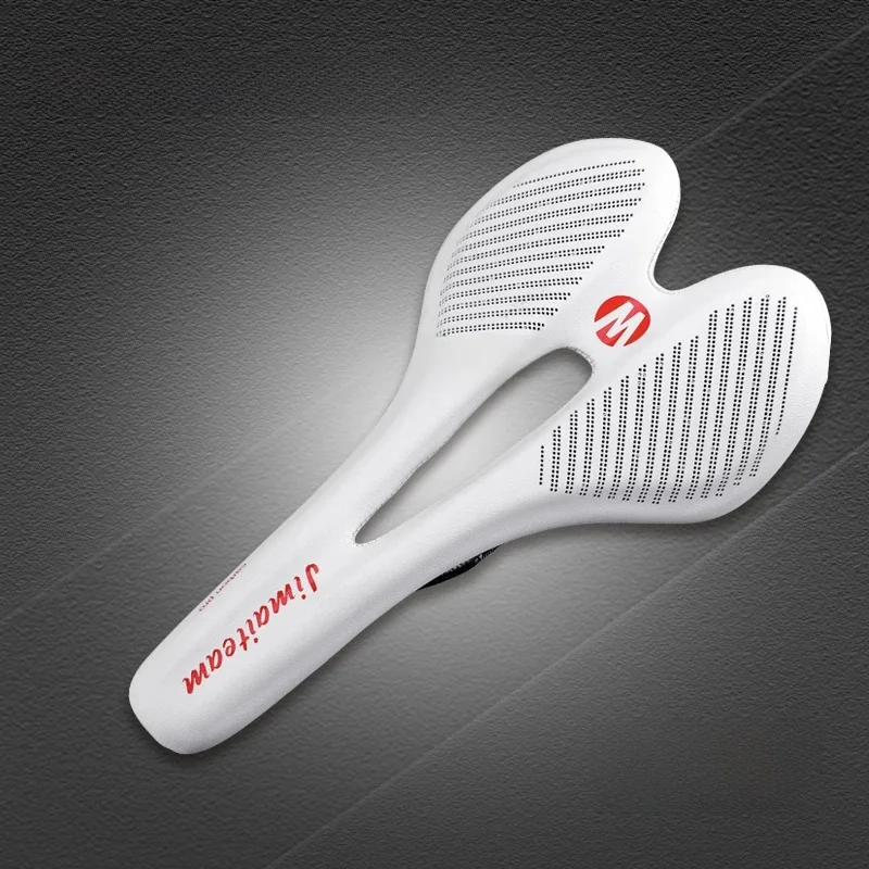 AliExpress Jimaiteam Carbon Fiber Leather Bicycle Saddle, MTB Saddle, Road Bike Seat, Cycling Parts, 275*143mm