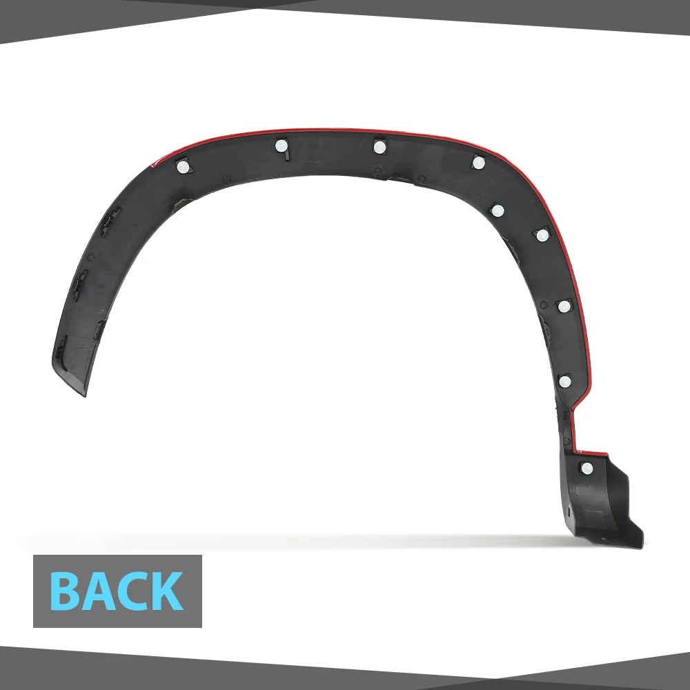 Fender Flare Molding Trim Right Front Rh Fit for 2022-2024 Toyota Corolla Cross Black