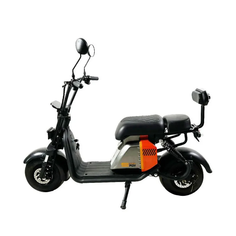 Electric bicycle 48v 2A small six-inch 1000w motor maximum speed 55km/h advanced LCD display range can reach up to 60km