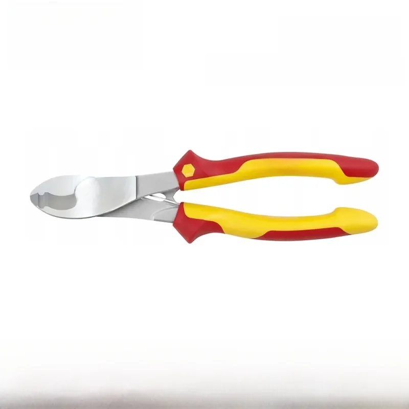 Wiha 43662 Cable Cutter 1000V VDE-tested Insulated Electric Wire Cutter Tool with Switchable Opening Spring Cleaning-cut 210mm