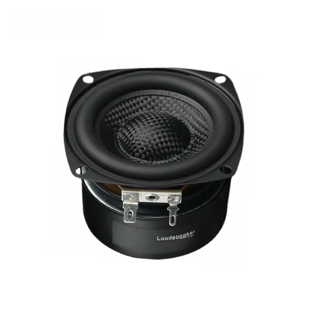 AIYIMA – haut-parleur de caisson de basses 3 pouces, en fibre de verre, puissance haute-course, HiFi, pour Home cinéma, 4 8 Ohm 50W, 1 pièce