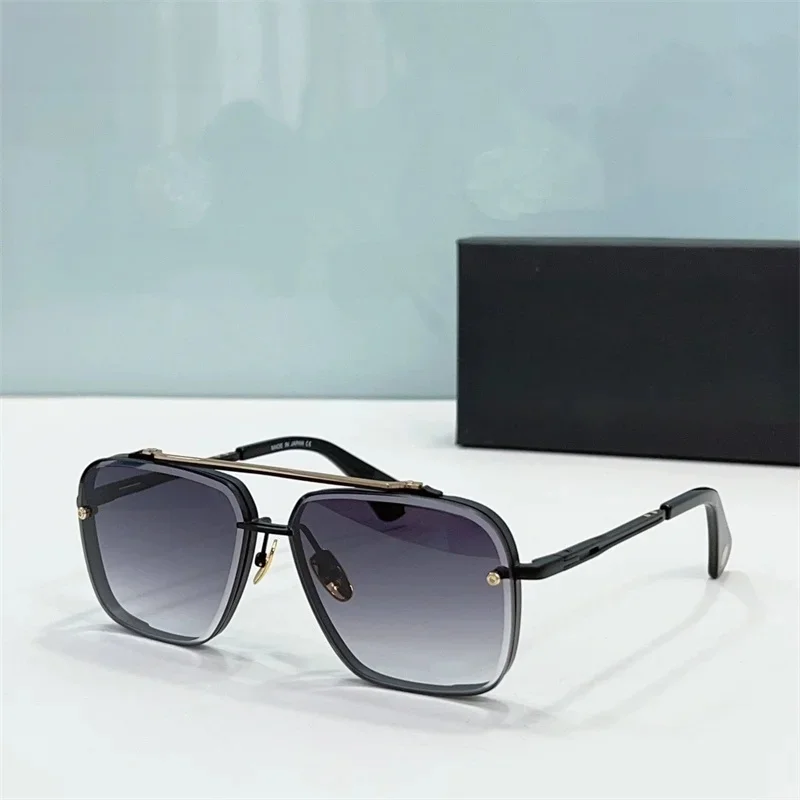 DITAA MACH-SIX LIMITED Luxe Designer Merk Mannen Zonnebril vrouwen Pilot Legering Outdoor Brillen Shades Voor Zon - afbeelding 2