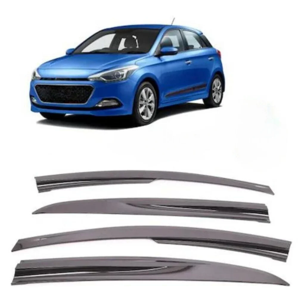 Car window accessories for Hyundai i20 2010-2014 Sport Style window deflector rain cover visor awnings Exterior Accessory Tuning