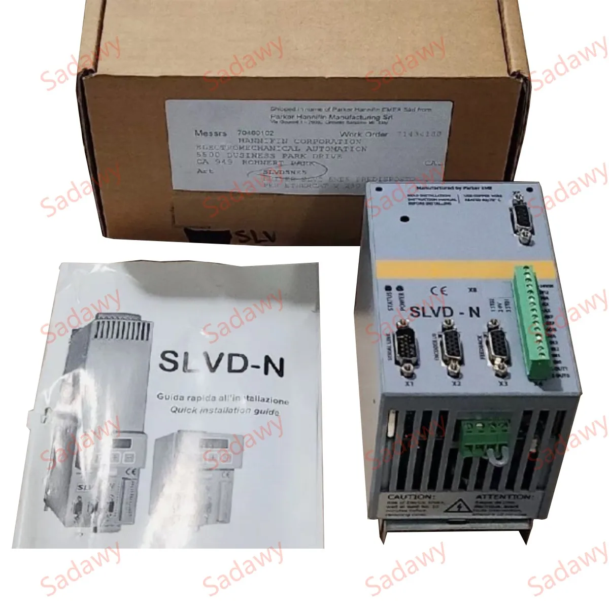 Par-ker New SLVD5NE5 Low Power Single Axis Servo Driver with warranty