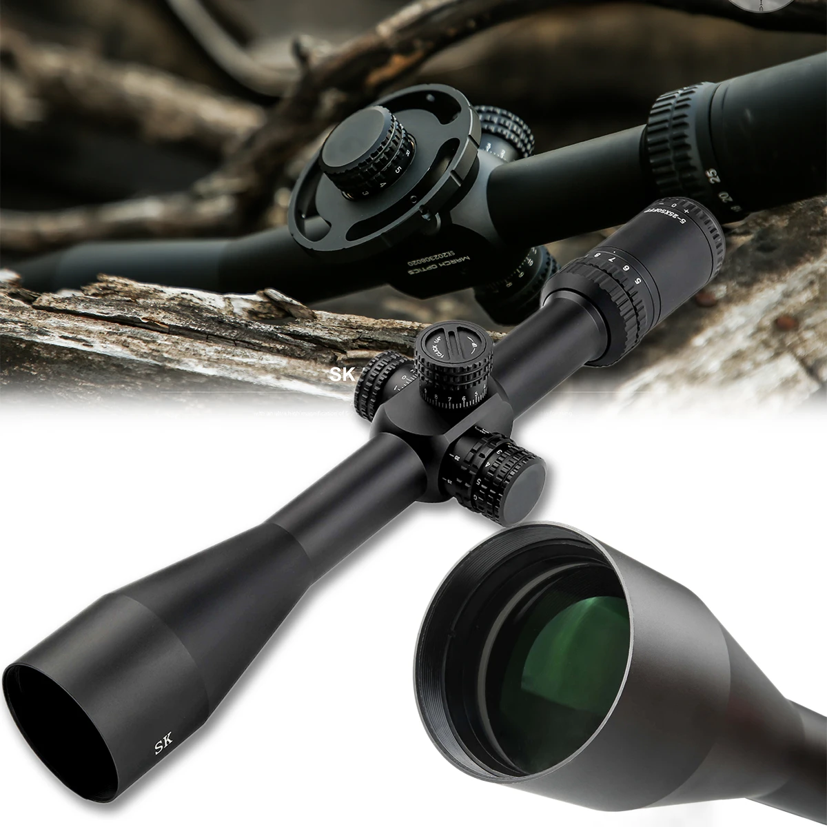 

IR Front Light Tactical Sight Shock-resistant Waterproof Nitrogen-filled Thin-walled Low-light Night Vision Long-range Telescope