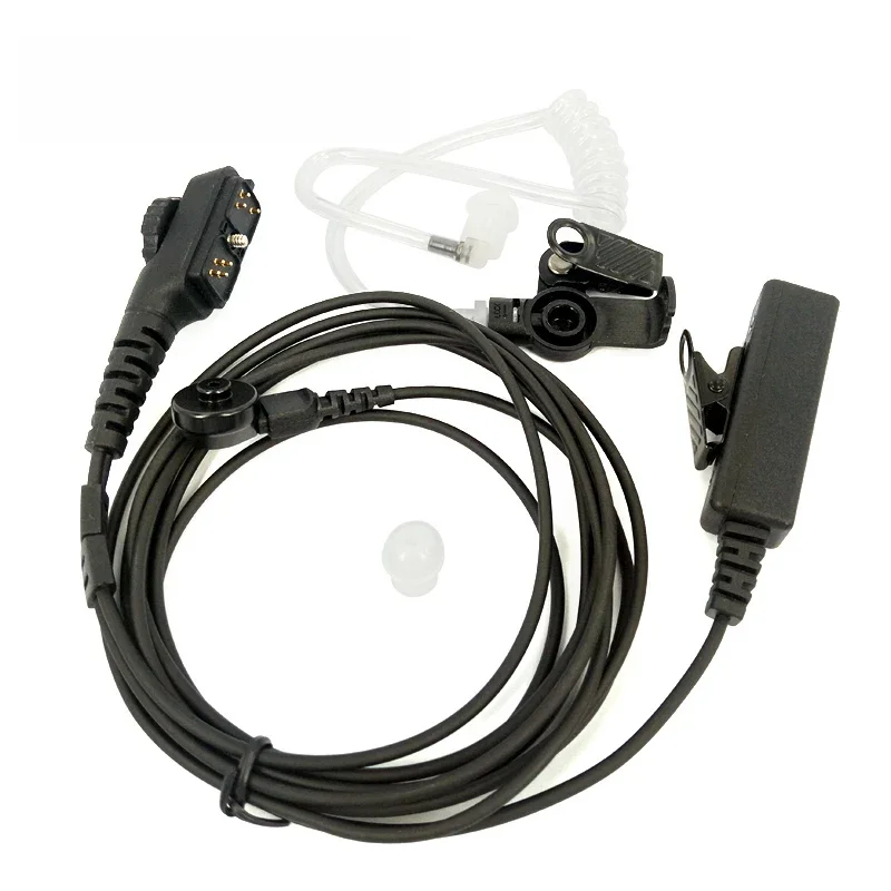 Rádio em dois sentidos Walkie Talkie Headset, Mic para Hytera HYT PD700 PD700G PD702G PD705G PD752