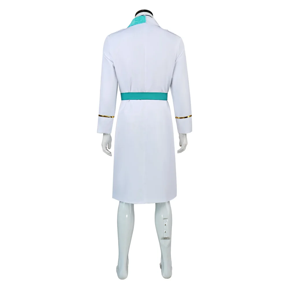 Bleach TYBW Jugram Haschwalth Cosplay Costume Anime Quincy Uniform White Cloak Cape Halloween Carnival Adult Outfit view 4