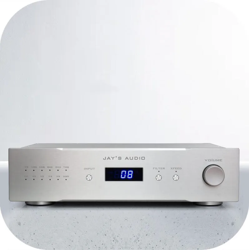 Jay's Audio DAC2-MK3 R2R Decoder Pre Amplifier Fully Balanced Discrete R2R DAM 1941 DAC Audio USB PCM DSD