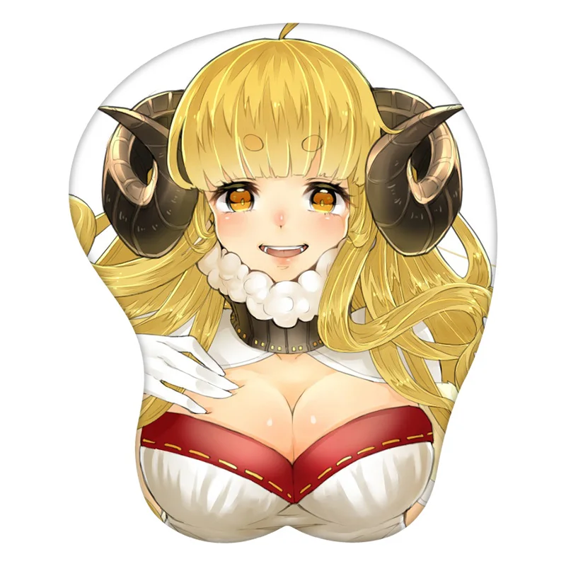 

Anila Granblue Fantasy Anime 3D Mouse Pad Wrist Rest Silicone Sexy Creative Gaming Mousepad Mat