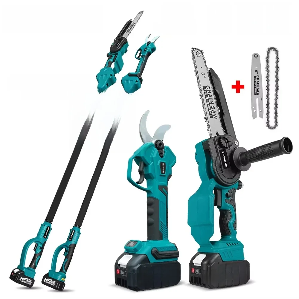 Kamolee 50mm Borstelloze Draadloze Elektrische schaar Snoeischaar snoeischaar Efficiënte Fruitboom Bonsai Snoeien Branche Cutter - afbeelding 2