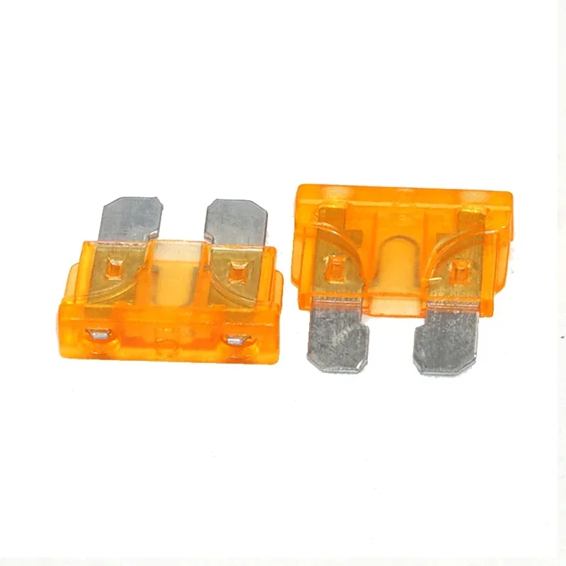 100szt 5 Amp Auto Car Truck Standard Blade Fuse 5A 32V Szybko działający bezpiecznik płaski ATC Car Boat Truck SUV Automotive Replacement — zdjęcie 2
