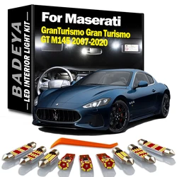 16Pcs For Maserati GranTurismo Gran Turismo GT M145 2007- 2013 2014 2015 2016 2017 2018 2019 2020 LED Interior Light Kit Canbus