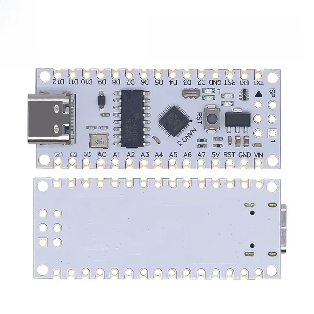 WAVGAT Type-C NANO V3.0 ATmega328P CH340G 5V 16M moduł mikrokontrolera płyta rozwojowa dla Arduino 328P CH340 ATMEGA328P-AU — zdjęcie 2