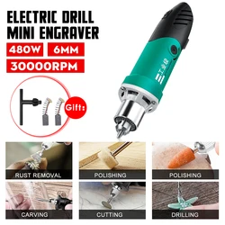 30000RPM 480W Electric Grinder Drill Engraver Tool Variable Speed Rotary Carving Polishing Machine 110V US Plug /220V EU Plug