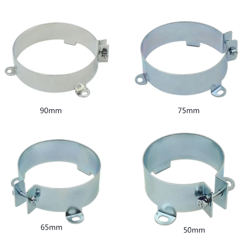 2Pcs/Set Capacitor Clamp Durable Capacitor Bracket Clamp Holder Clap 50mm 65mm 75mm 90mm Mounting Clip