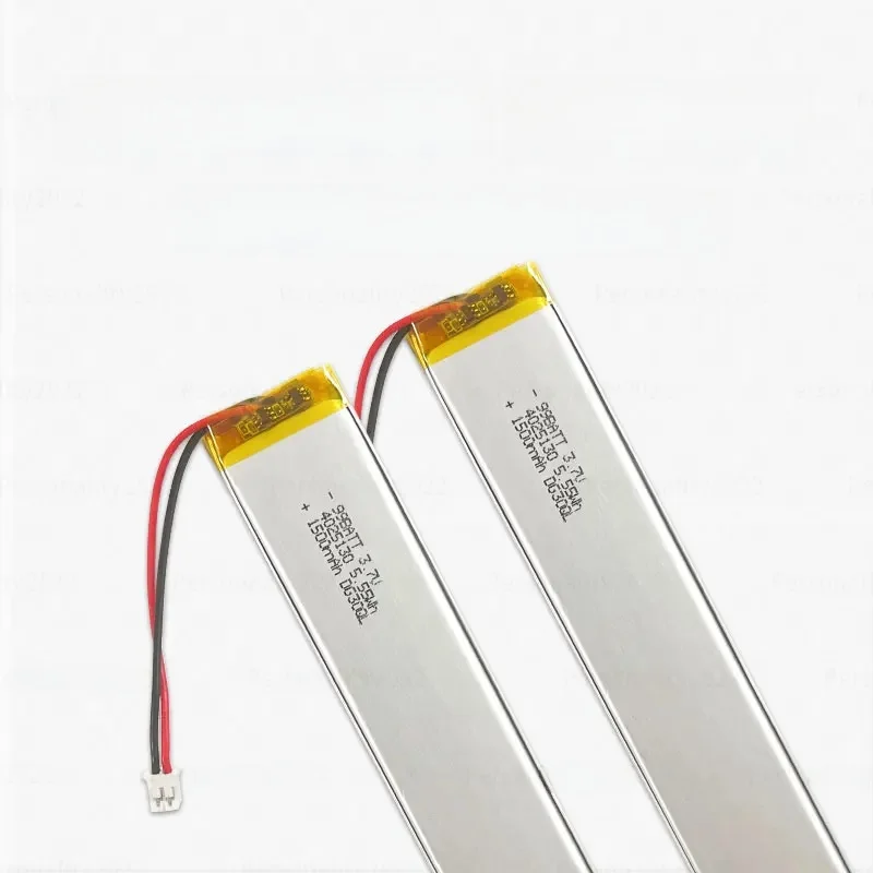 1-10 szt. 4025130 1500mAh Bateria Lipo 3.7V Baterie Litowo-Polimerowe do Szafek, Czujników Schodowych, Oświetlenia LED — 2