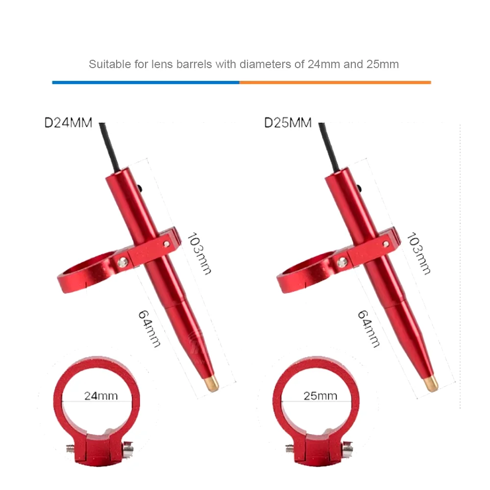 Sensore di messa a fuoco automatica laser Co2 Sensore di messa a fuoco D24mm e 25mm Asse Z per tavolo motorizzato automatico su e giù per tubo sterzo laser