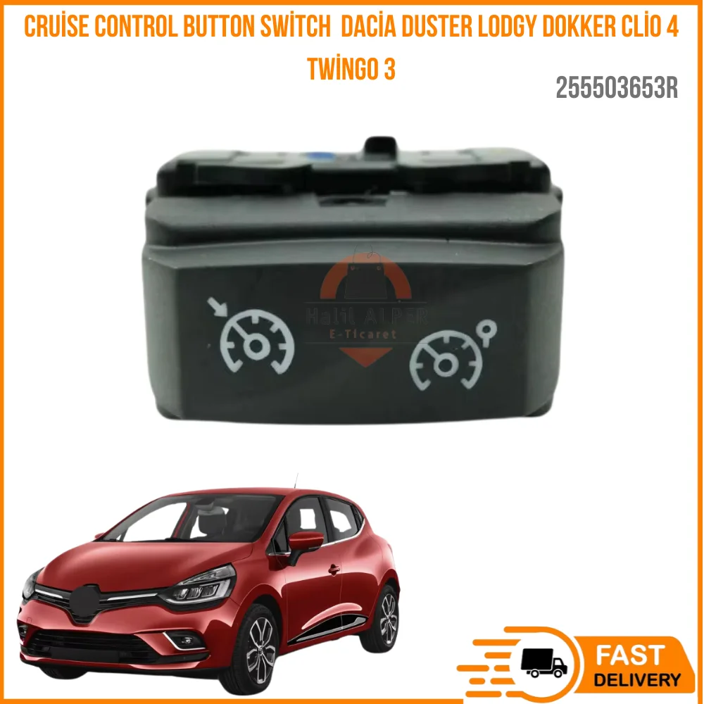 For Cruise Control button switch Dacia Duster Lodgy Dokker Clio 4 IV Twingo 3 255503653R super quality high satisfaction