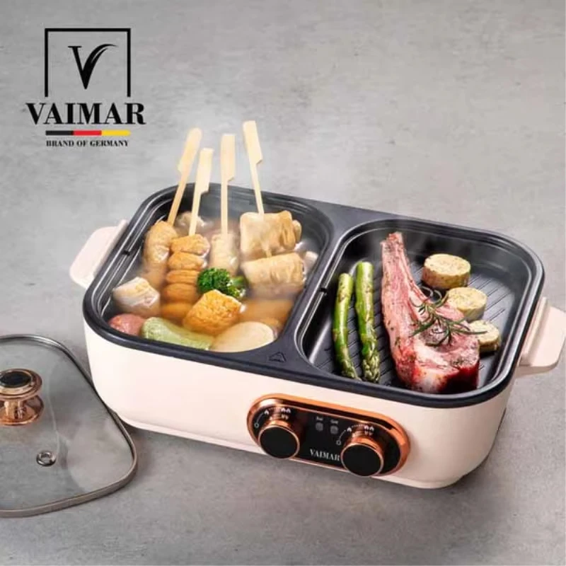 [HOT][Vaimar] German Bimar Combo Multi-grill VMK-2101DL (Ivery)