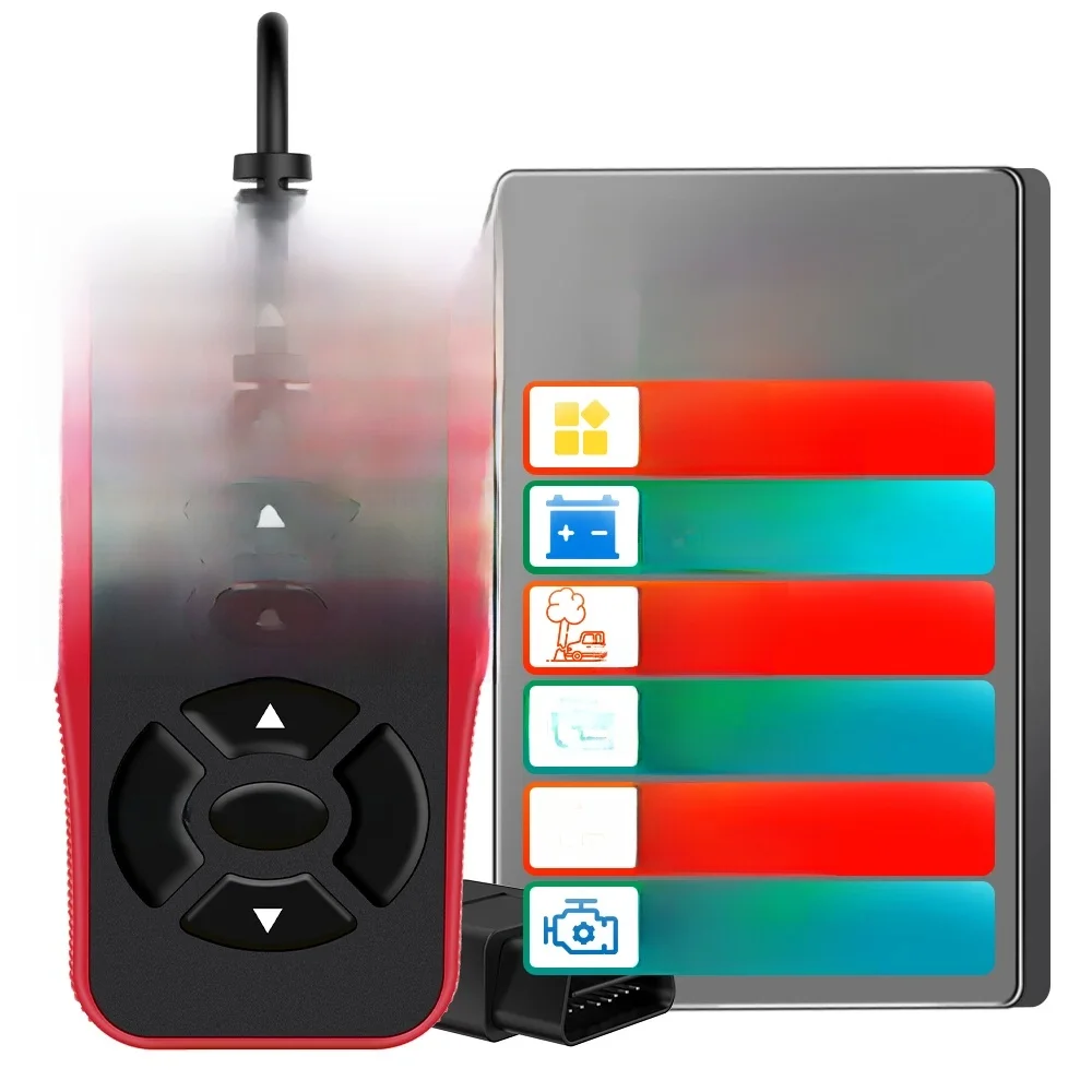 Narzędzia diagnostyczne samochodu Czytnik kodów OBD2 V100 Plug and Play Skaner OBD 2 Cyfrowy wyświetlacz Uniwersalny — zdjęcie 2