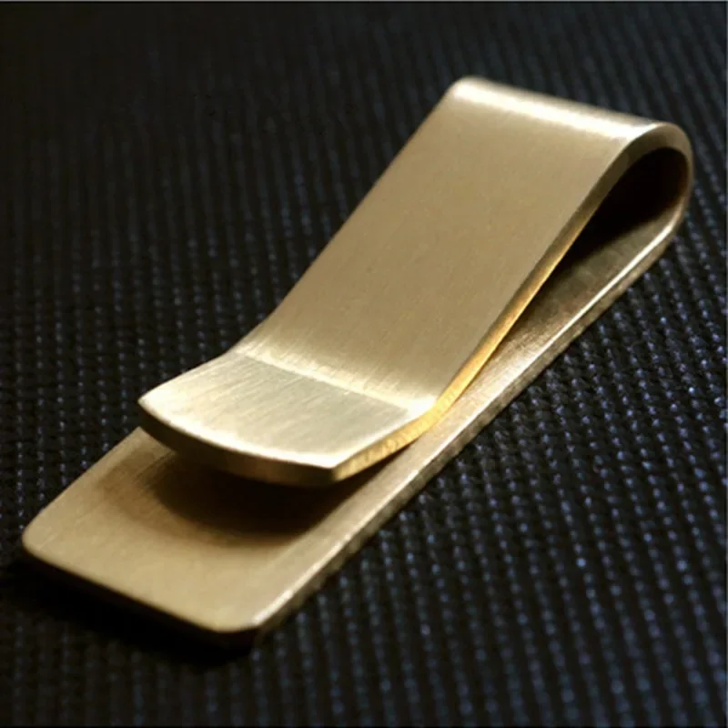 Pince à billets en acier inoxydable pour hommes, pochette mince, Design, portefeuille, carte d'identité, carte de crédit, porte-Dollar d'affaires, pince à billets en métal