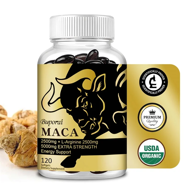 

Maca Root Supplement - Enhance Physical Strength, Endurance and Mood, Relieve Fatigue and Promote Blood Circulation