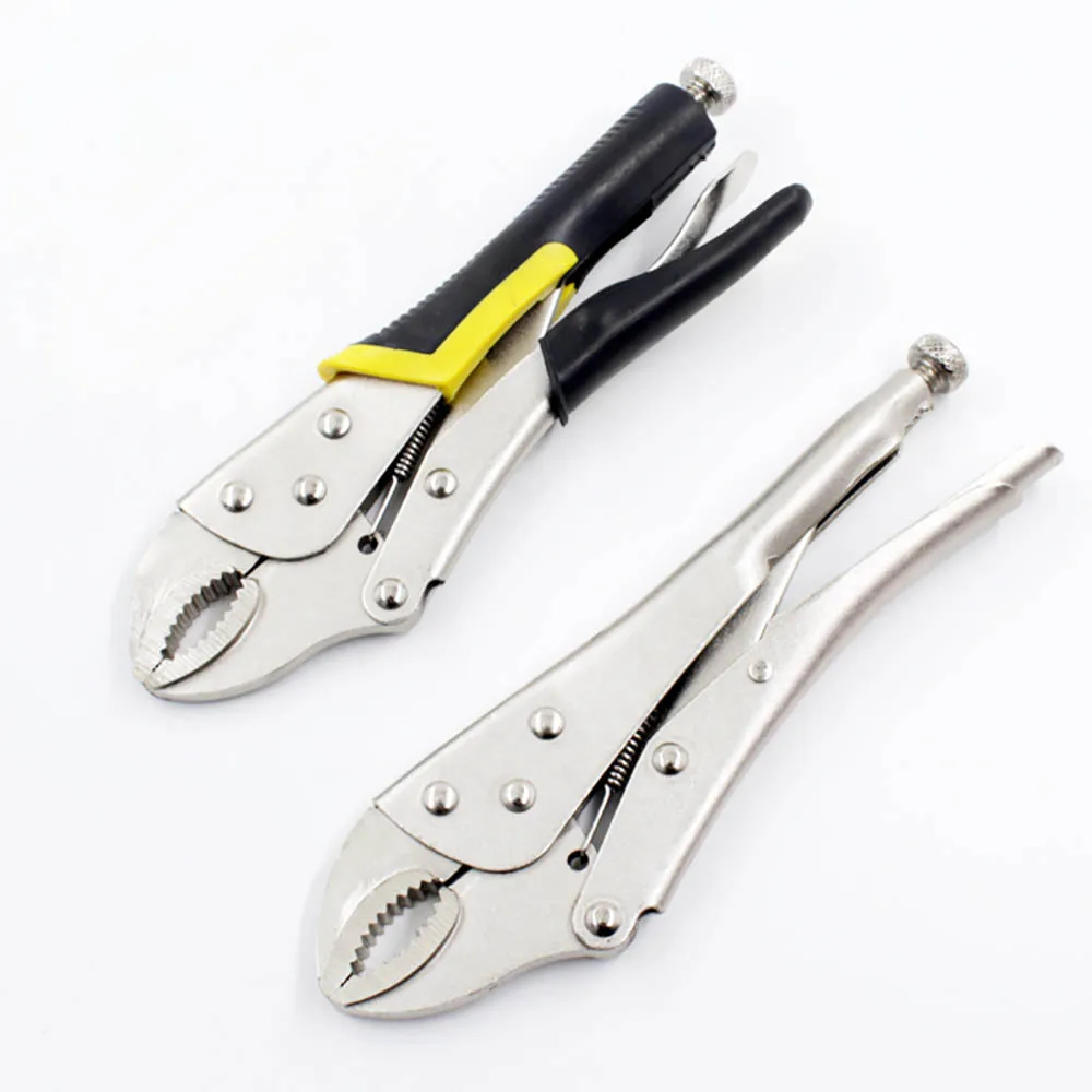 

10 Inch Pliers Locking Pliers Adjustable Vigorous Plier Clamp Locking Vice Long Nose Plier Welding Tools