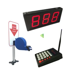 Simple Queue Number Machine Wireless Management System Ticket Dispenser with Roll for Hospital Bank Restaurant Cafe House