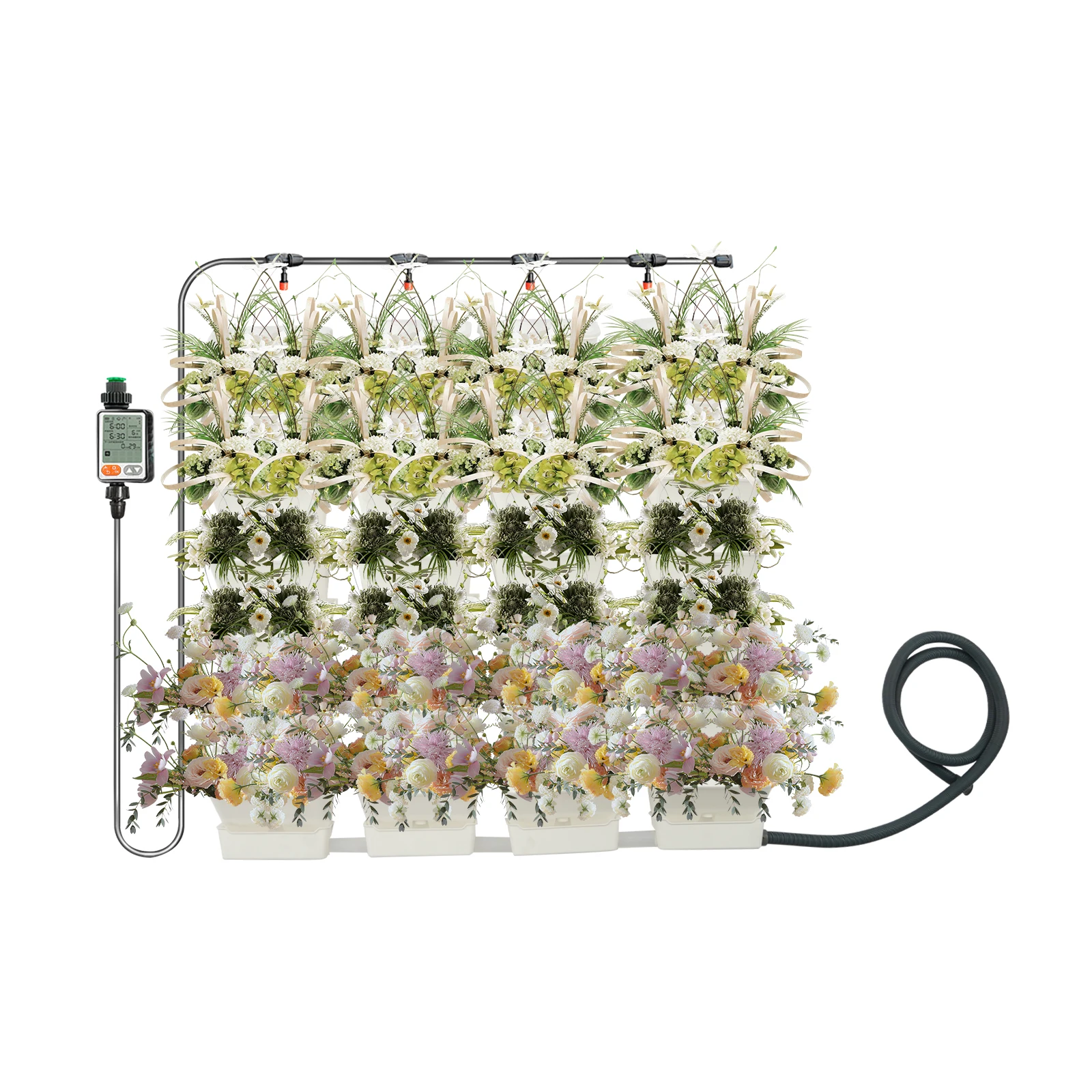 56 Planting Holes Vertical Wal - Self Watering Pot Sensor review and price