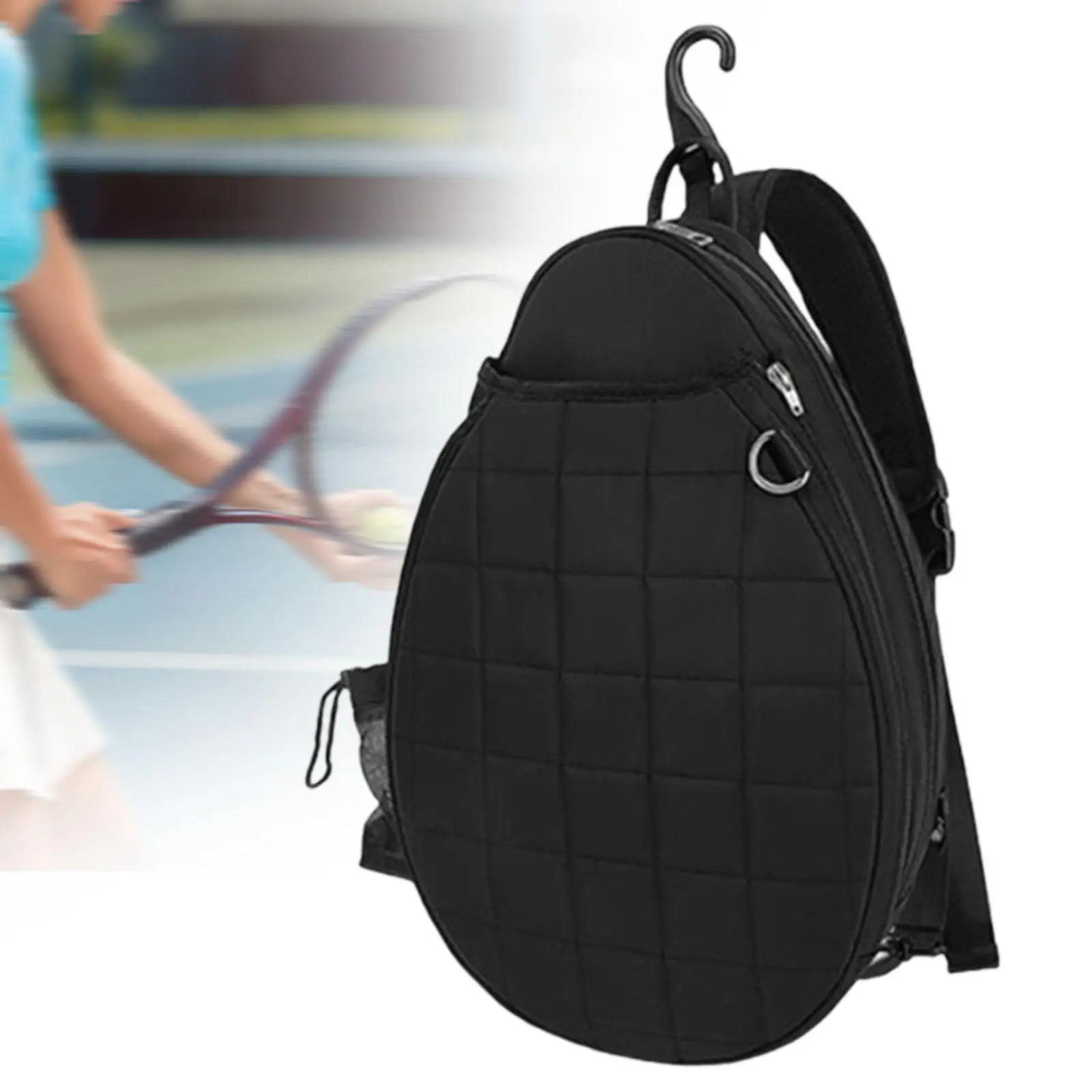 

Tennis Bag Carrier Lightweight Equipment Racket beach Bag Tennis Gym Bag Paddle Holder Multipurpose for Outdoor Sports Accessory