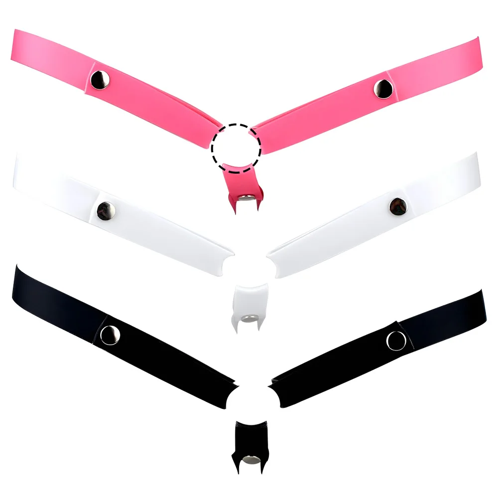 Elastic Nylon Harness Belt for FRRK Male Chastity Cage Male Chastity Device Fixing Belt Body Harness Adult Sex Toys for Men