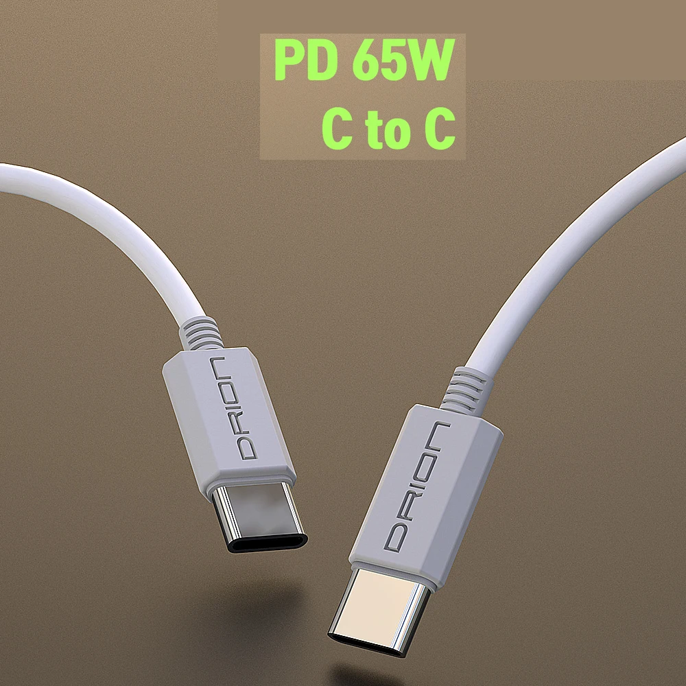 C to C PD 65W fast charging cable drccpd 65W