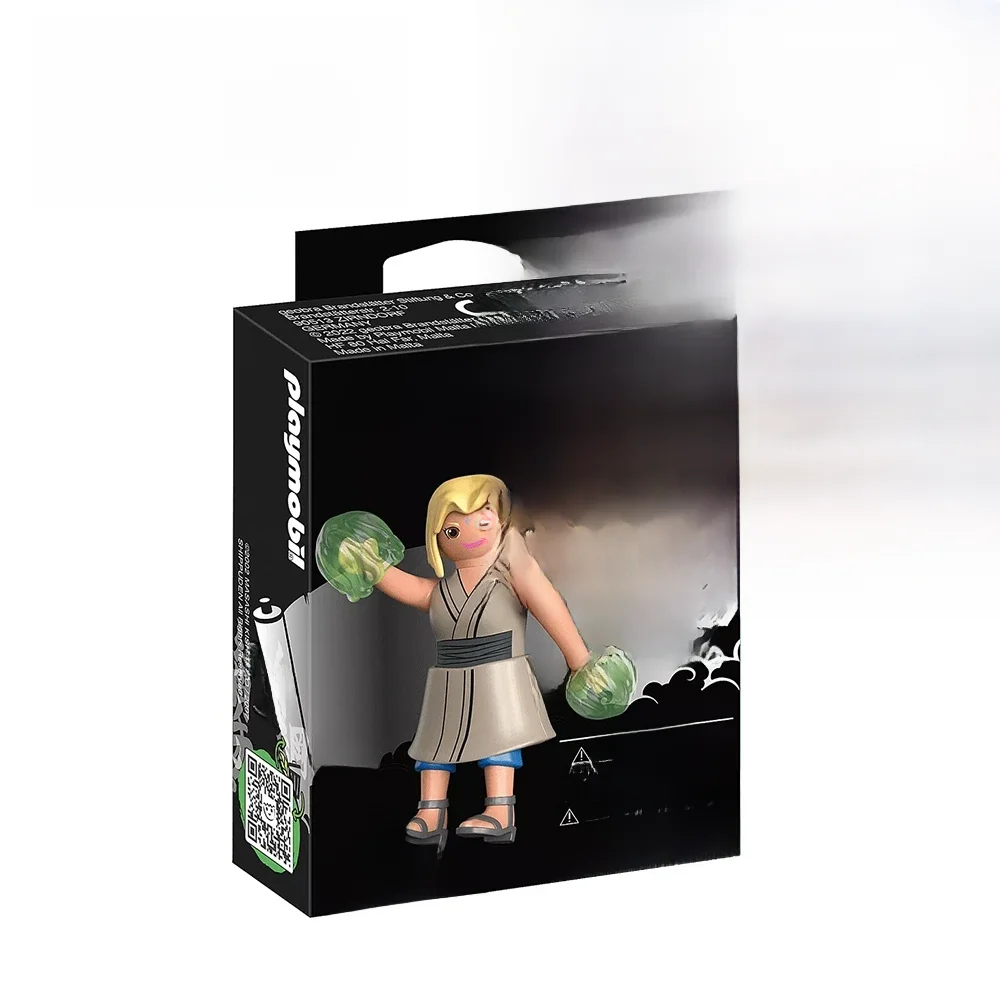 Playmobil naruto shippuden-tsunade, 71114, original, brinquedos, meninos, meninas, presentes,