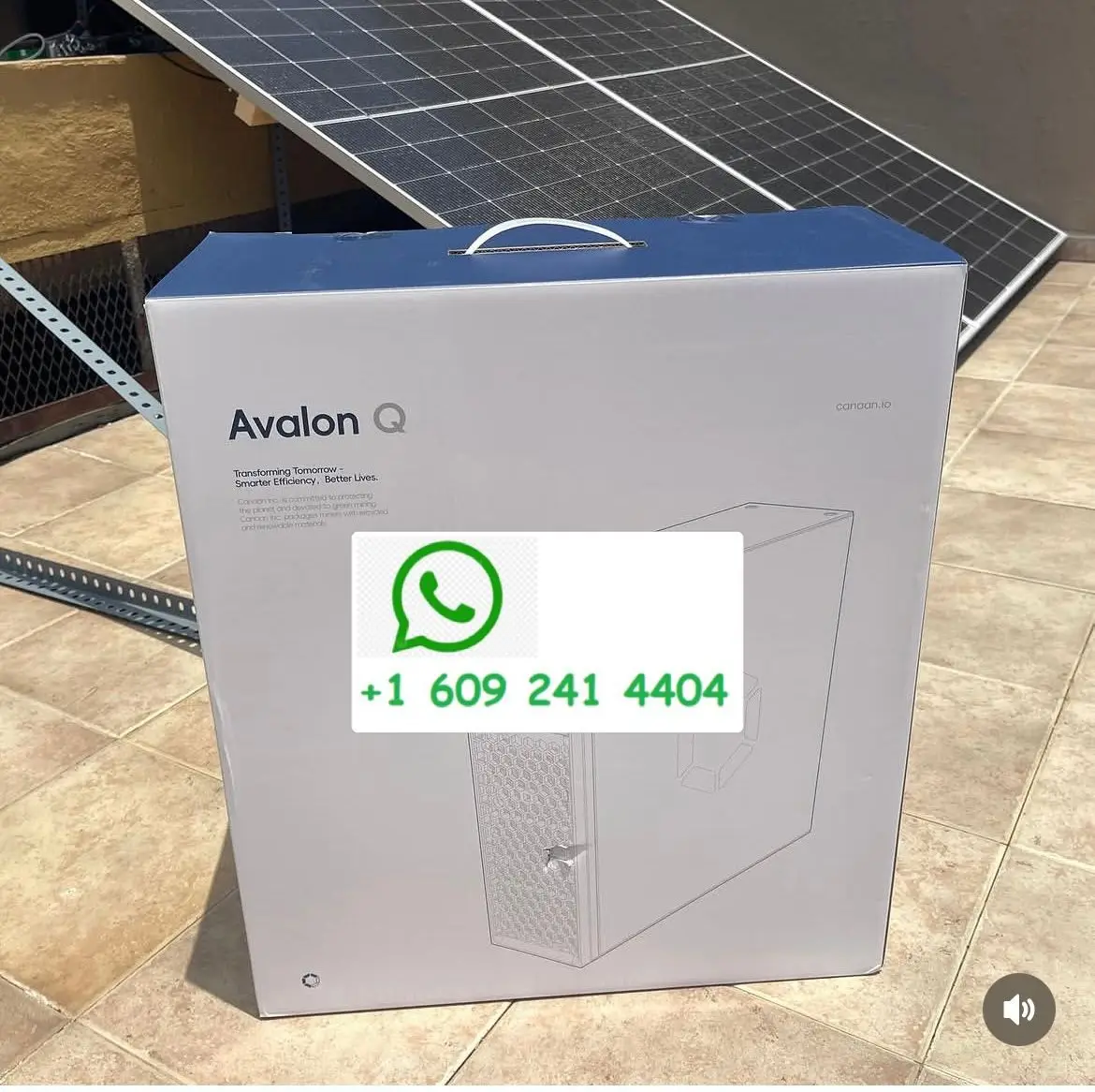 ADS Boa Oferta Original New Canaan Avalon Q – Minerador ASIC de Bitcoin Silencioso para Uso Doméstico com Fonte de Alimentação