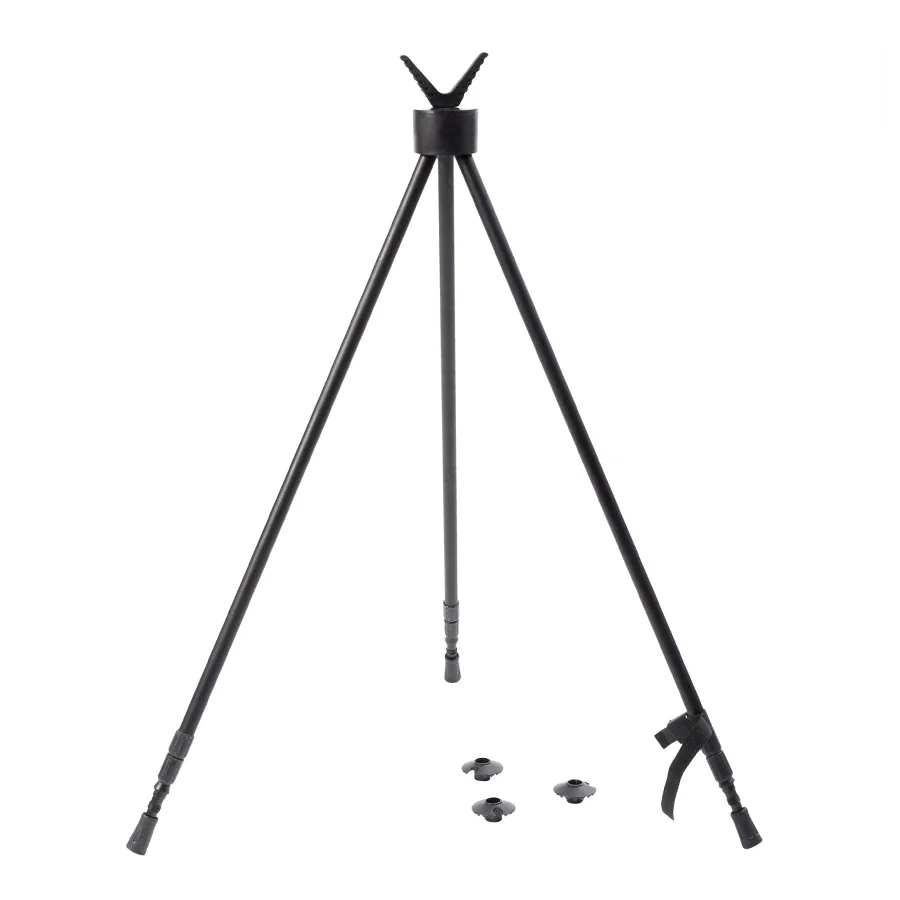 Adjustable V Yoke Trigger Shooting Sticks Tripod Hunting Shooting Rest Outdoor Stalking Photography Wildlife Hunting Tripod