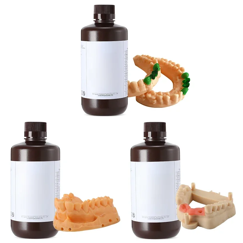 Resione D01S Odlewanie żywicy dentystycznej Żywica do drukarki 3D Elegoo Anycubic Żywica 405nm UV Fotopolimerowa Żywica 3D Drukarka — zdjęcie produktu 7