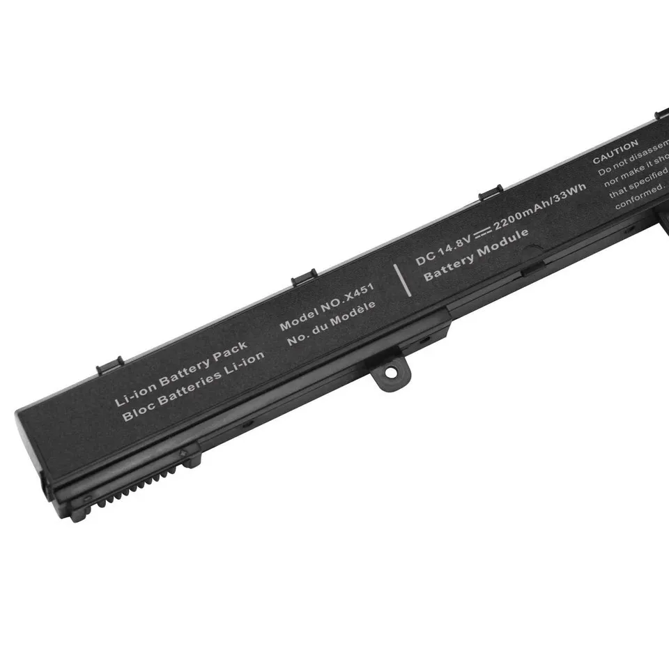 New A41N1308 A31N1319 Battery For ASUS X451 X551 X451C X451CA X551C X551CA X551M X551MA A31LJ91 A41N1308 X45LI9C A31LJ91 SX024H