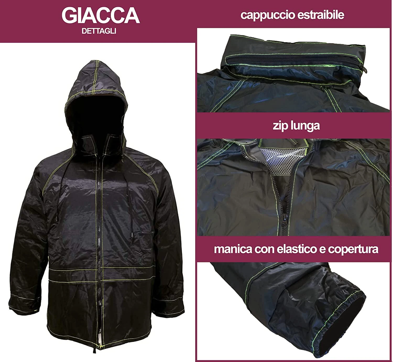 Bodysuit completo anti chuva impermeável motocicleta scooter ou bicicleta vários tamanhos com saco