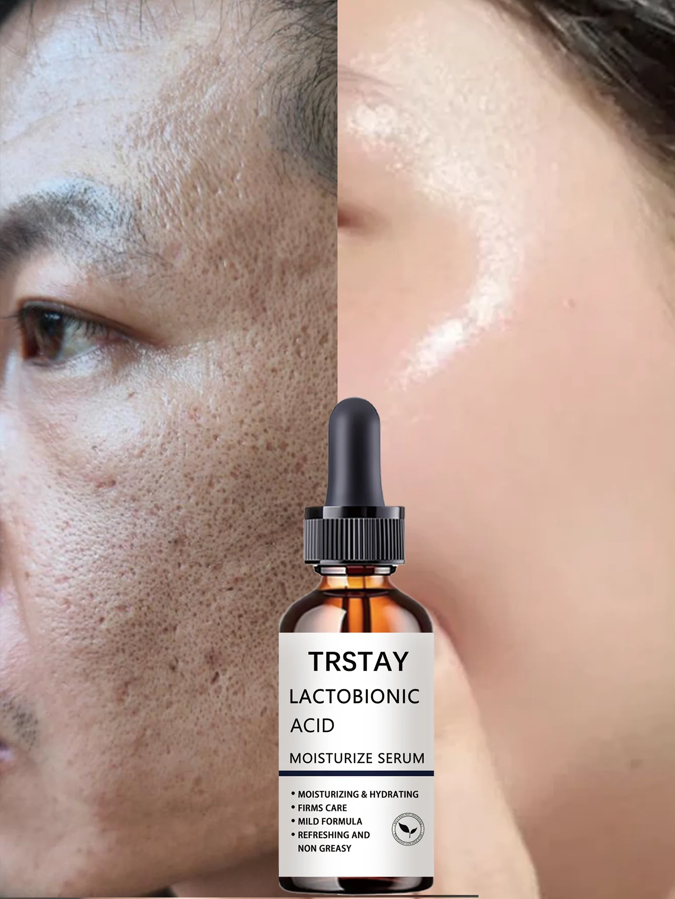 Hydrating serum with natural essential oils for delicate skin to minimize pores regulate oil and achieve smooth silky texture fo - Image 3