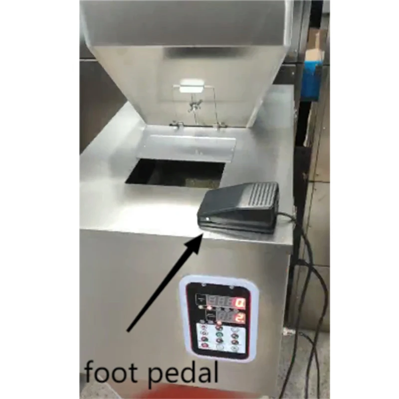 Powder Granule Filling Machine Accessories Spare Foot Pedal Foot Switch For Filling Range 1g To 500g &1000g to 5000g