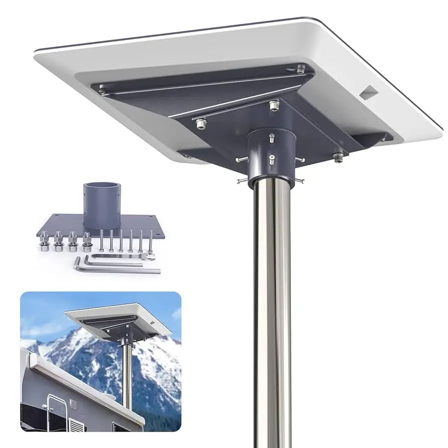 مبيعات التسليم السريع مجموعة الإنترنت الأقمار الصناعية المسطحة الجديدة عالية الأداء Starlink مع حامل إسفين جزء كامل HH #1